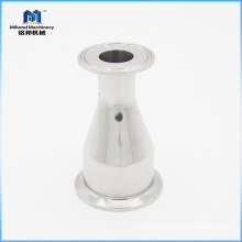 Sanitary Tri Clamp Stainless Steel 304/316L 4" to 2" Reducer/ Reducing Pipe Fitting for Distillation Equipments